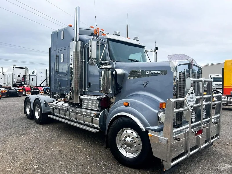 2016 Kenworth T909 Has Cummins rebuild history