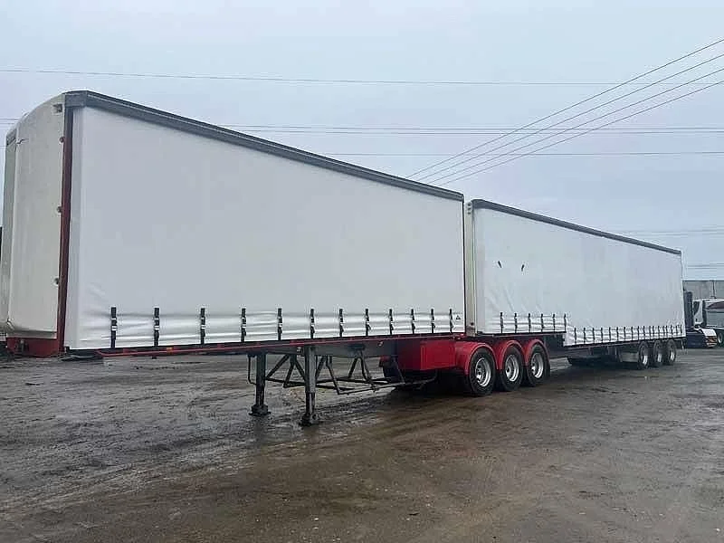 2004 Lusty/Maxitrans Curtainersiders 34 Pallet BDouble with Mezz in rear and Ringfeder - Image 19