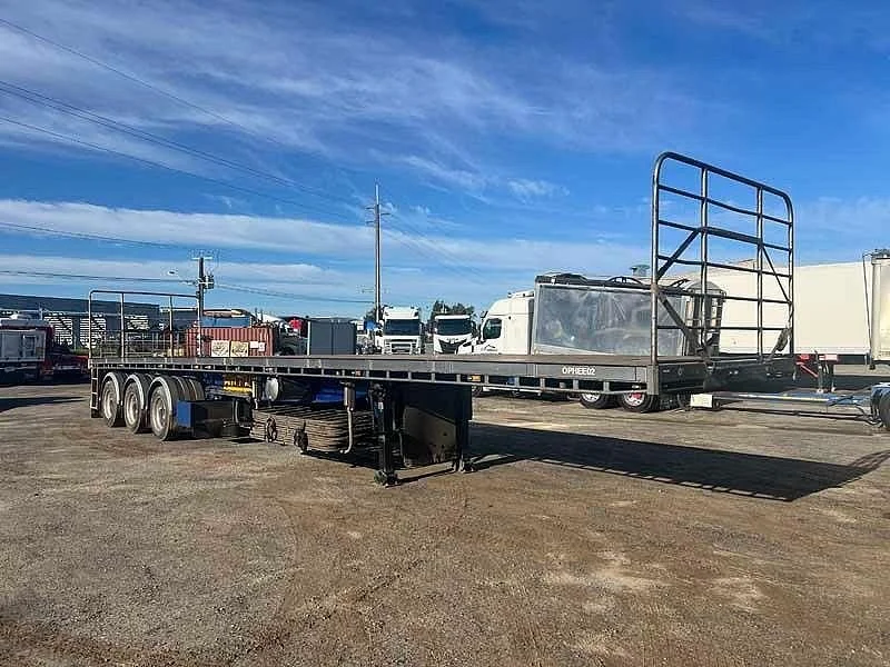 2014 Ophee Tri axle Flat top with Pins and Ringfeder