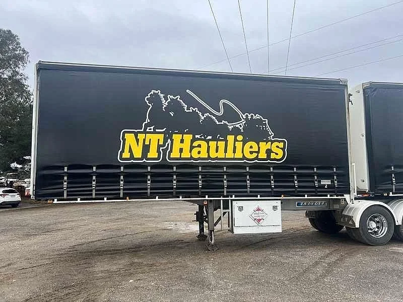 2017 Krueger Curtainsiders BDouble curtainsiders rear drop deck with mezz - Image 23