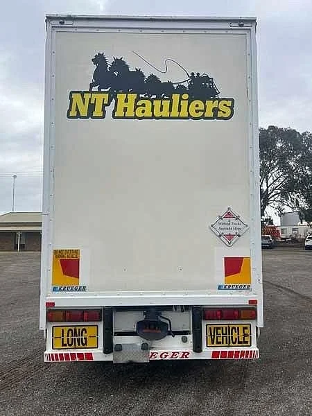 2017 Krueger Curtainsiders BDouble curtainsiders rear drop deck with mezz - Image 8