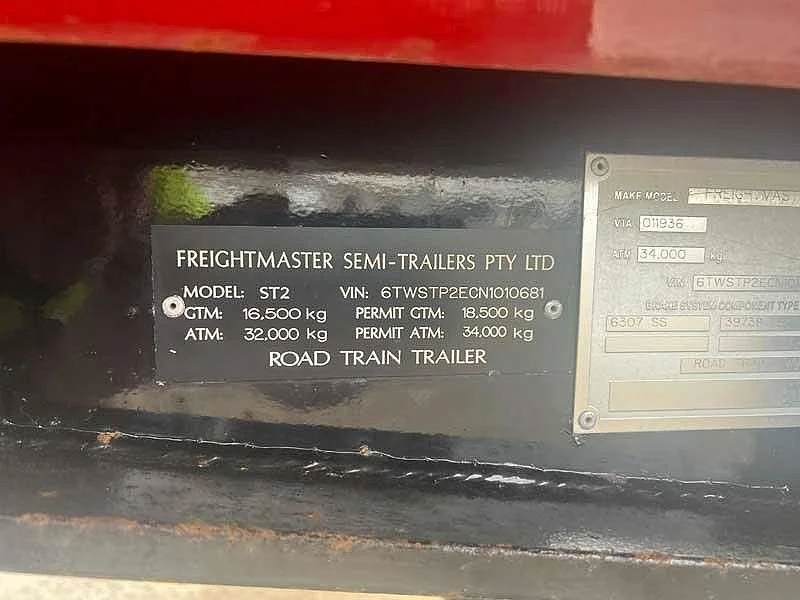 2022 Freightmaster 2 Axle tipper 2 Axle Hardox chassis tipper - Image 10