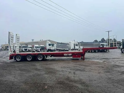 2022 Howard Porter Tri Axle Drop Deck with Ramps and Ringfeder photo 2