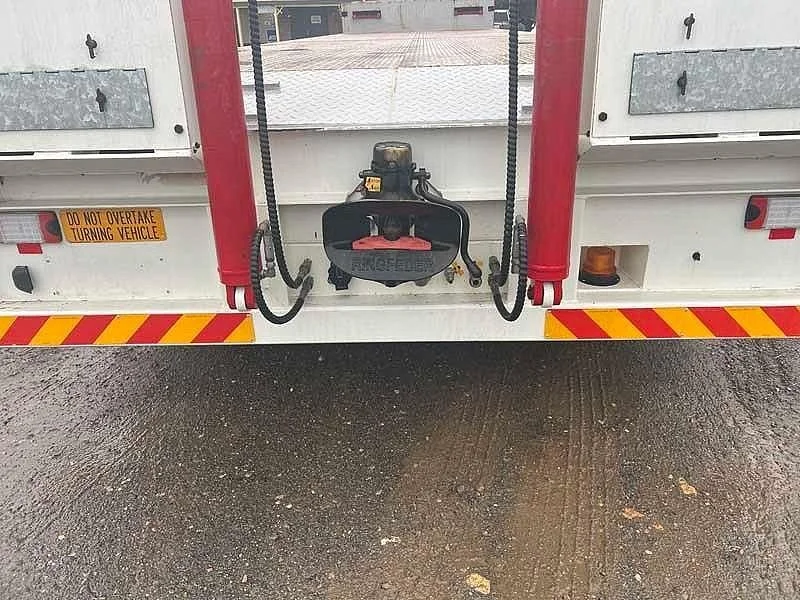 2022 Howard Porter Tri Axle Drop Deck with Ramps and Ringfeder - Image 7