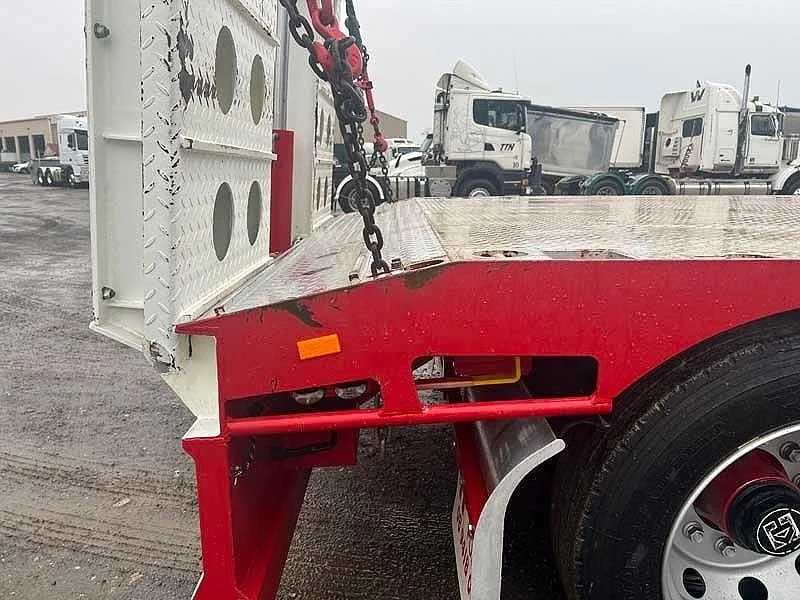2022 Howard Porter Tri Axle Drop Deck with Ramps and Ringfeder - Image 8